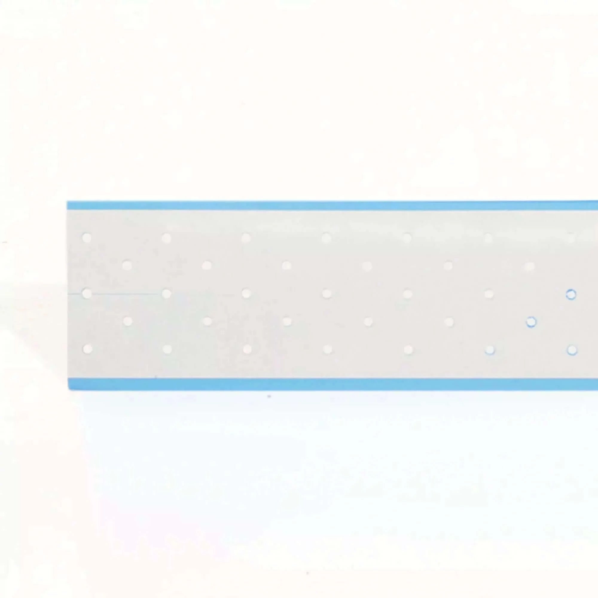 Blue Hole Punch Tape Strips - OneHead Hair Solutions